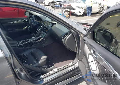 2018 Infiniti Q50 3.0T Luxe из США, поврежденный, VIN JN1EV7AR9JM431088